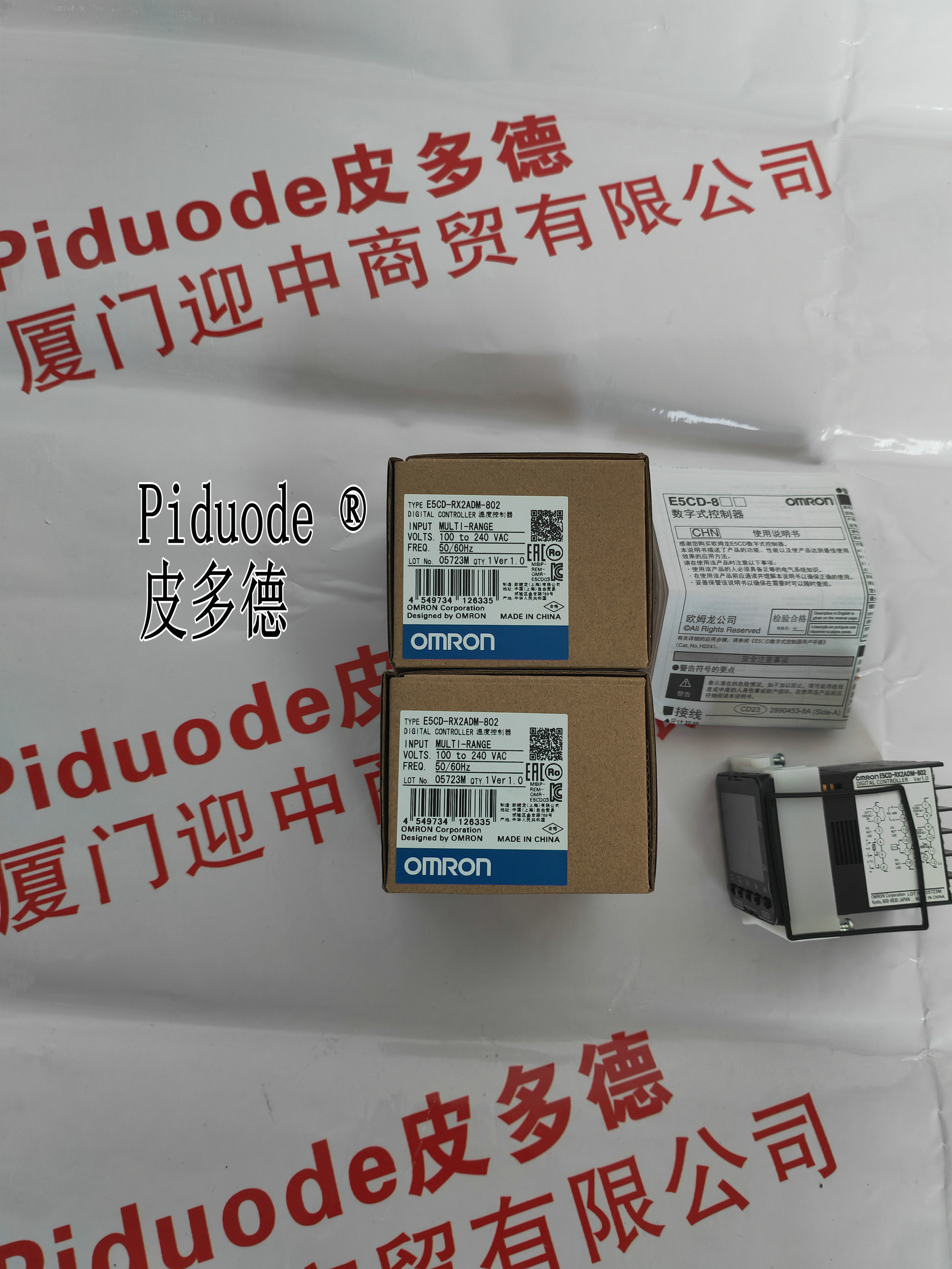 ORMON歐姆龍 E5CD-RX2ADM-802 溫度控制器 全新原裝 現(xiàn)貨